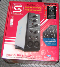 saffire_firewire Supported by ffado